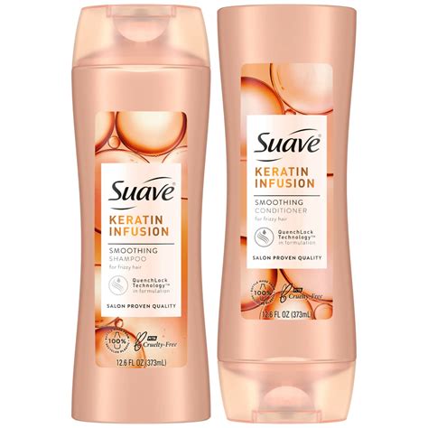 suave keratin infusion smoothing shampoo reviews|suave keratin shampoo and conditioner.